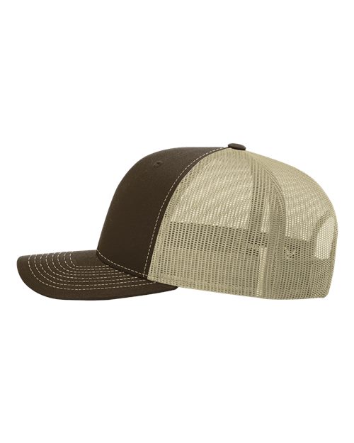 Richardson 112 Brown/ Khaki — direct side