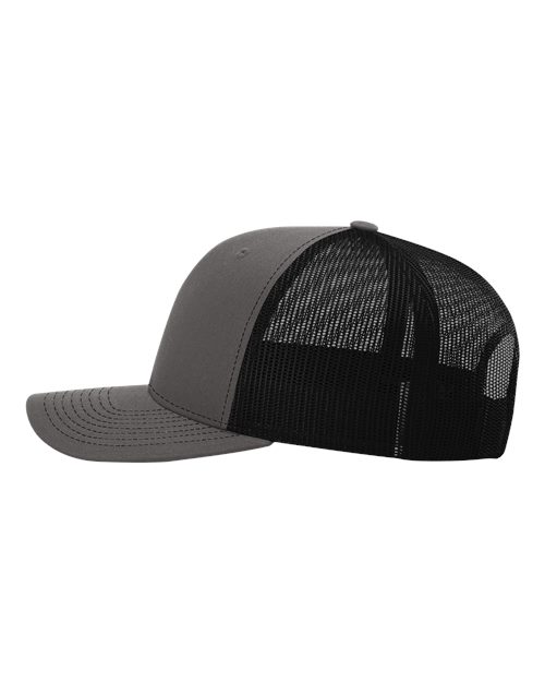 Richardson 112 Charcoal/ Black — direct side