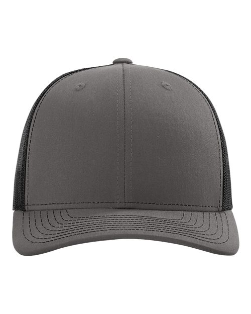 Richardson 112 Charcoal/ Black — front
