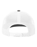 Richardson 112 Charcoal/ White — back