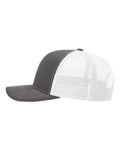 Richardson 112 Charcoal/ White — direct side