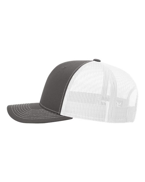Richardson 112 Charcoal/ White — direct side