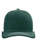 Richardson 112 Dark Green/ White — front