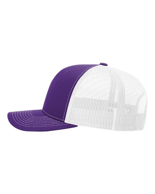Richardson 112 Purple/ White — direct side