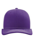 Richardson 112 Purple/ White — front