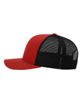 Richardson 112 Red/ Black — direct side