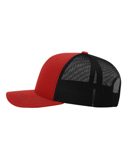 Richardson 112 Red/ Black — direct side
