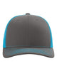 Charcoal / Neon Blue