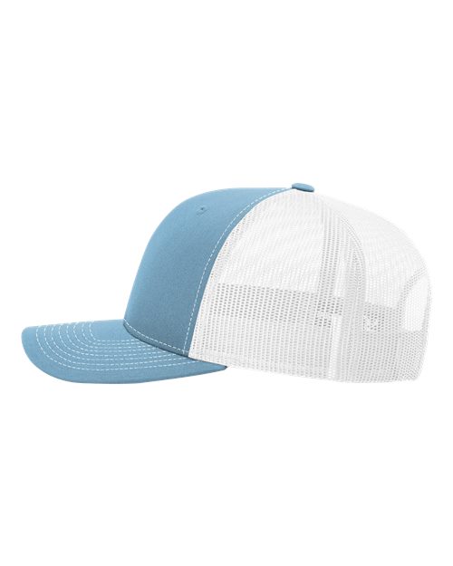 Richardson 112 Columbia Blue/ White — direct side