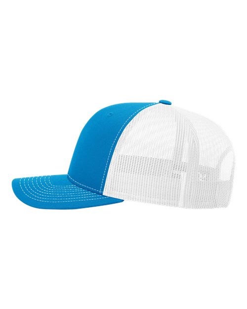 Richardson 112 Cyan/ White — direct side