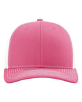 Richardson 112 Hot Pink/ White — front