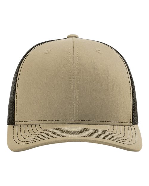 Richardson 112 Khaki/ Coffee — front