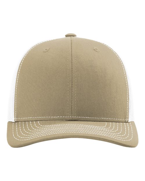 Richardson 112 Khaki/ White — front