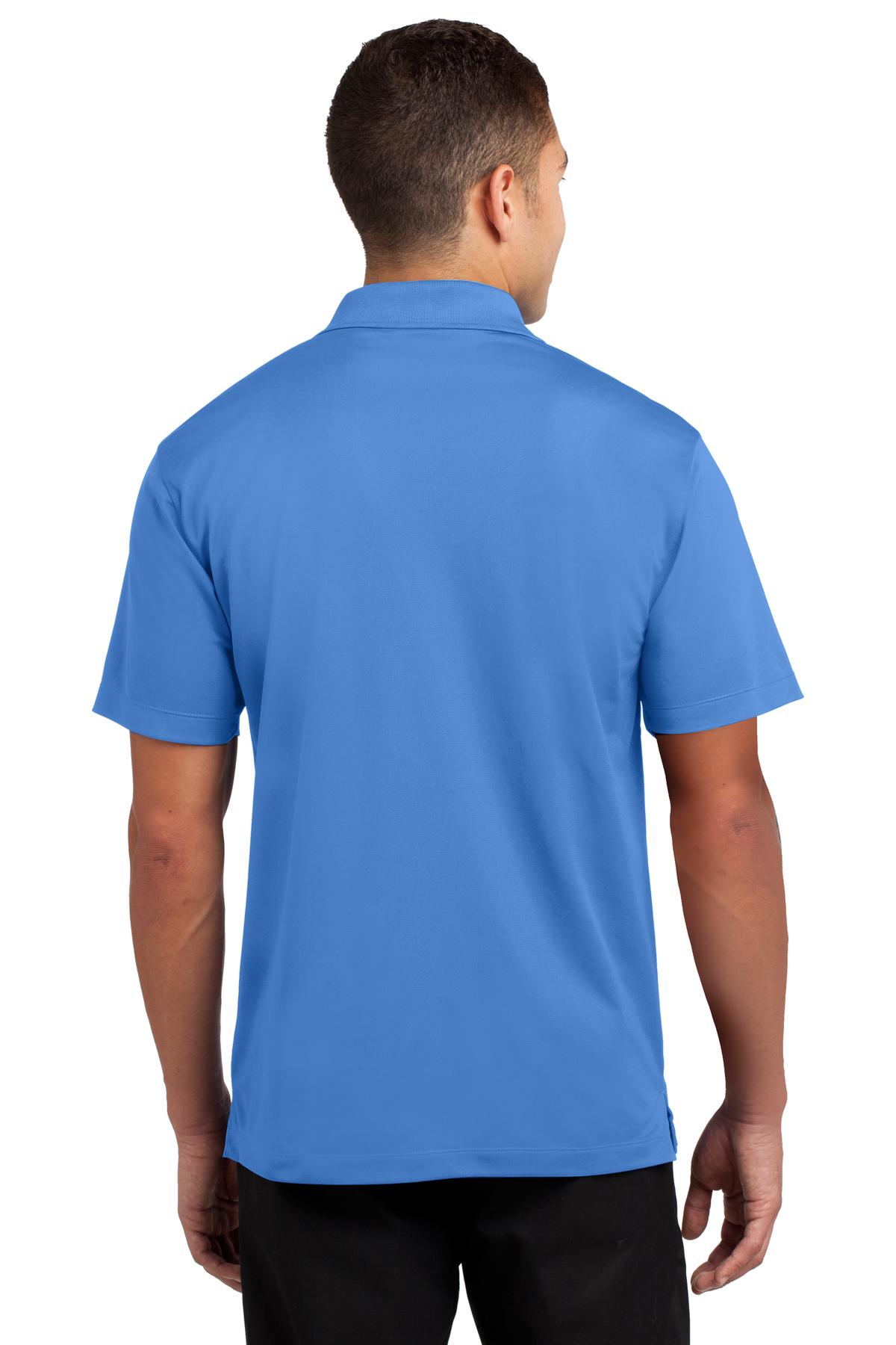 Men's Micropique Sport-Wick Polo - Blue Lake