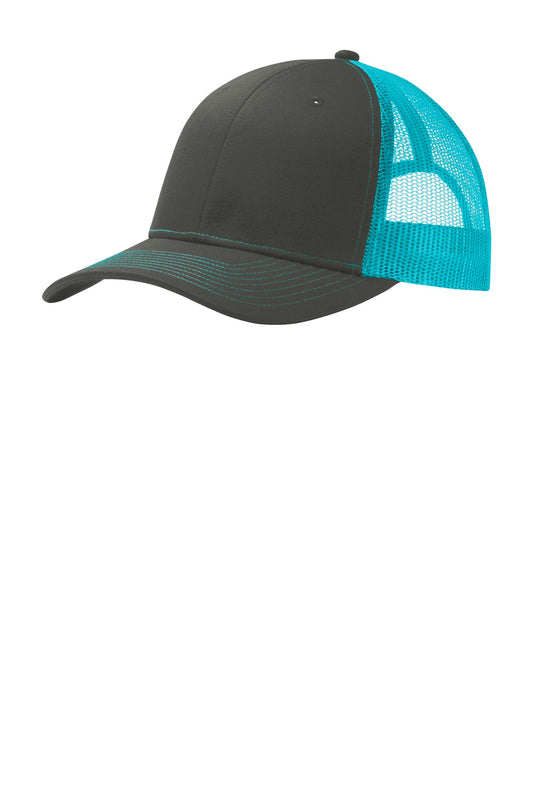Snapback Trucker Cap - Gray Steel / Nbl
