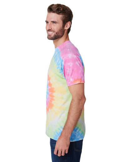 Unisex Burnout Festival T-Shirt - Pastel