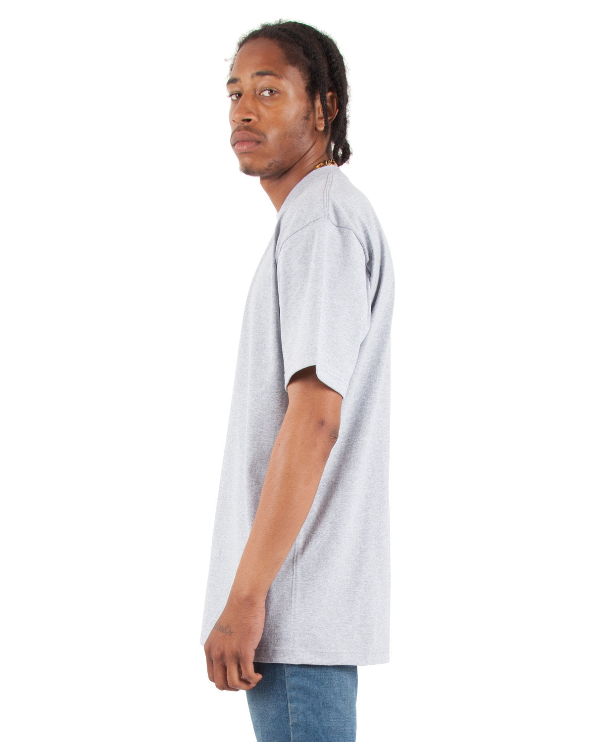 Unisex Max Heavyweight T-Shirt - Heather Gray