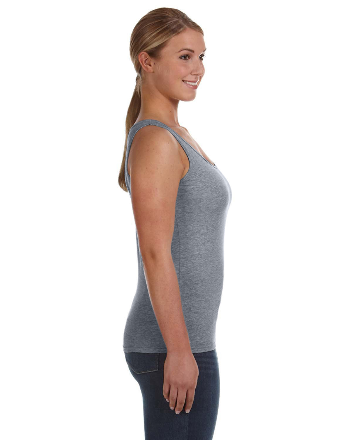 Women's Lightweight Tank - Heather Graphite