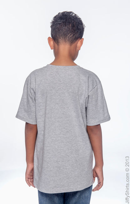 Youth Lightweight T-Shirt - Heather Gray