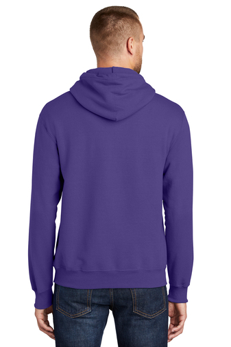 Unisex Tall Essential Fleece Pullover Hoodie - Purple