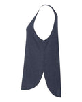 BELLA + CANVAS 8802 Heather Navy — direct side