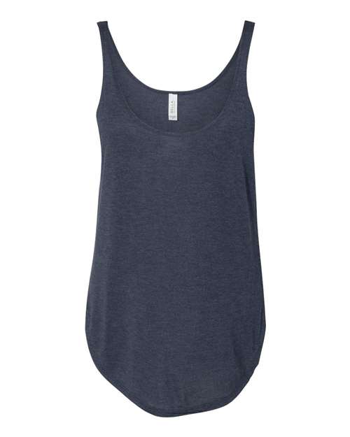 BELLA + CANVAS 8802 Heather Navy — front