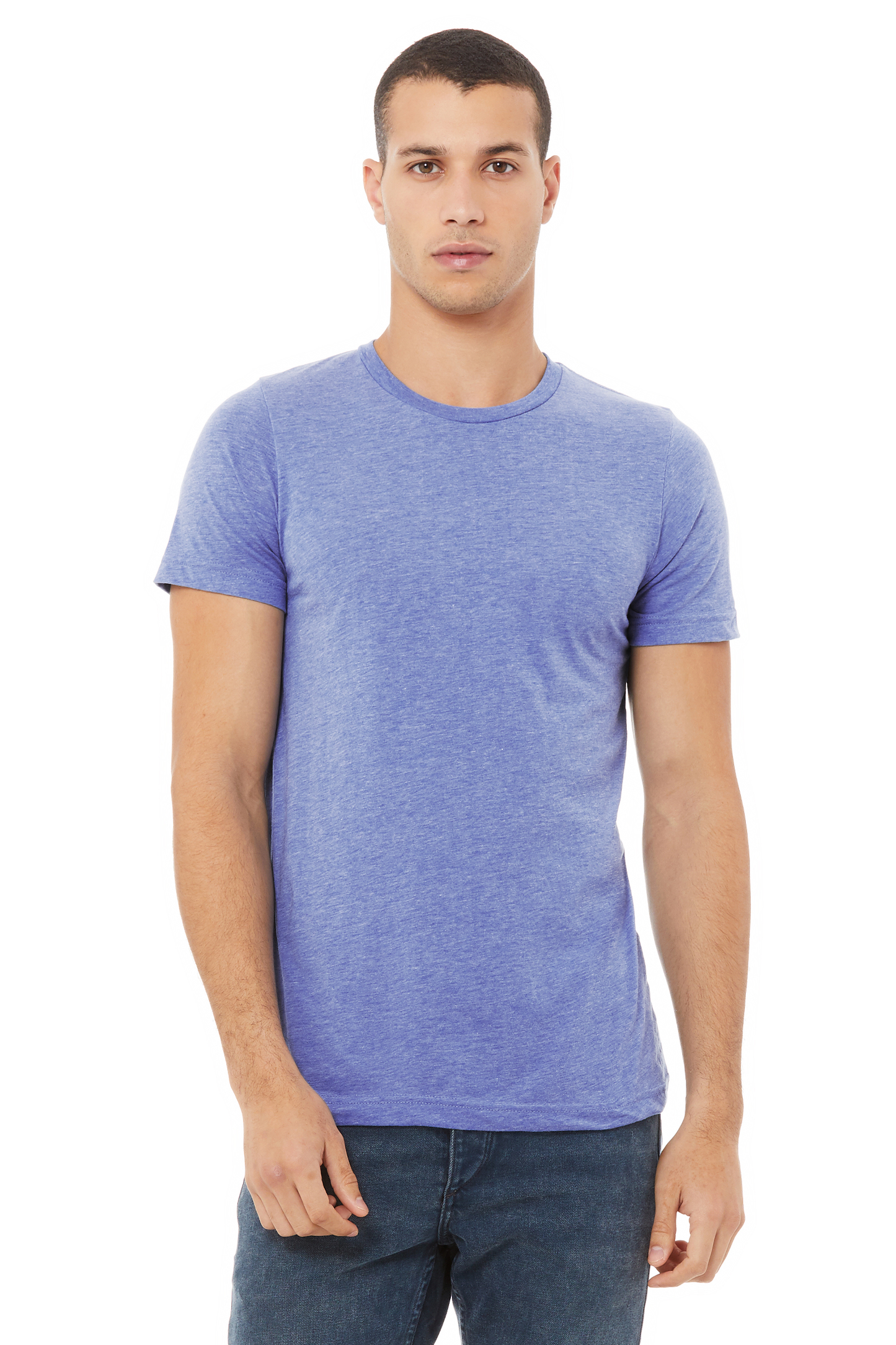 Unisex Triblend T-Shirt - Blue Triblend