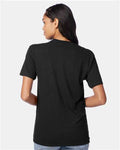 Hanes 42TB Solid Black Triblend — on model back