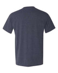 Hanes 42TB Navy Triblend — back