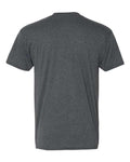 Hanes 42TB Slate Triblend — back