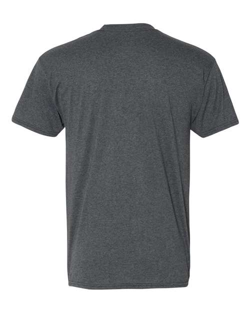 Hanes 42TB Slate Triblend — back