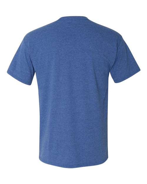 Hanes 42TB Royal Triblend — back