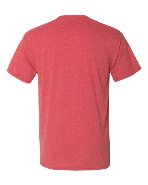 Hanes 42TB Red Triblend — back