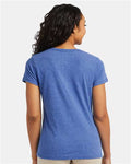 Hanes 42VT Royal Triblend — on model back