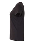 Hanes 42VT Black Triblend — direct side
