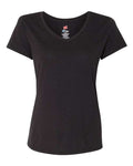Hanes 42VT Black Triblend — front