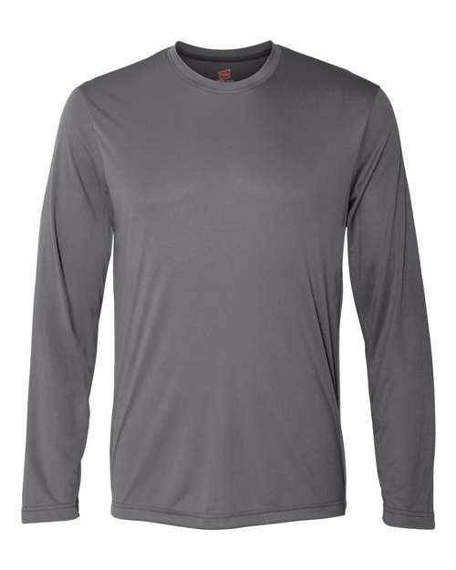 Hanes 482L Graphite — front