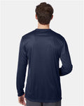 Hanes 482L Navy — on model back