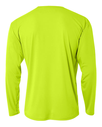 Men's Cooling Performance Long Sleeve T-Shirt - Lime