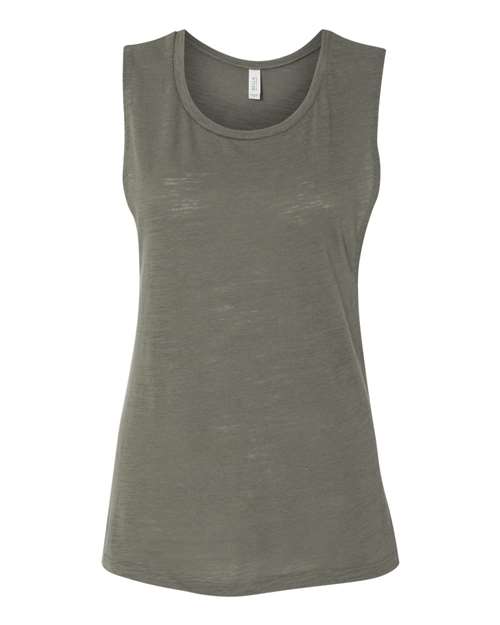 BELLA + CANVAS 8803 Olive Slub — front