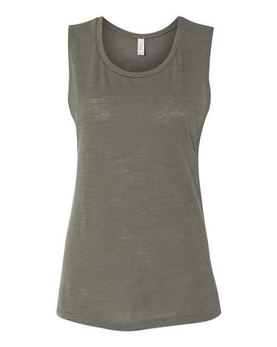 BELLA + CANVAS 8803 Olive Slub — front