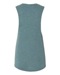 BELLA + CANVAS 8803 Heather Deep Teal — back