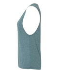 BELLA + CANVAS 8803 Heather Deep Teal — direct side