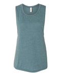 BELLA + CANVAS 8803 Heather Deep Teal — front