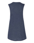 BELLA + CANVAS 8803 Heather Navy — back