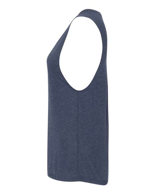 BELLA + CANVAS 8803 Heather Navy — direct side