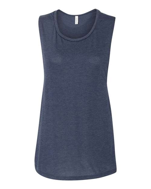 BELLA + CANVAS 8803 Heather Navy — front
