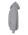 Gildan 18500B Graphite Heather — direct side