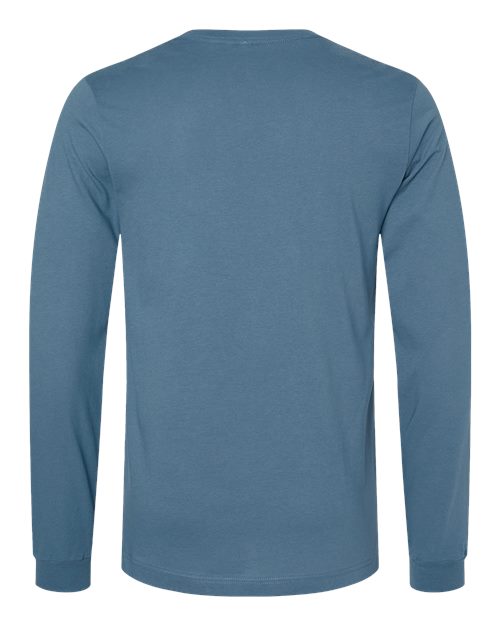 BELLA + CANVAS 3501 Steel Blue — back