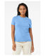 Bella + Canvas 6400CVC - Women's Heathered Relaxed Jersey Short-Sleeve T-Shirt - Heather Carolina Blue